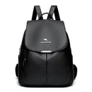 Mochila de Couro Legítimo Feminina - Jasmim