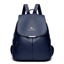 Mochila de Couro Legítimo Feminina - Jasmim