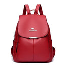 Mochila de Couro Legítimo Feminina - Jasmim
