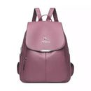 Mochila de Couro Legítimo Feminina - Jasmim