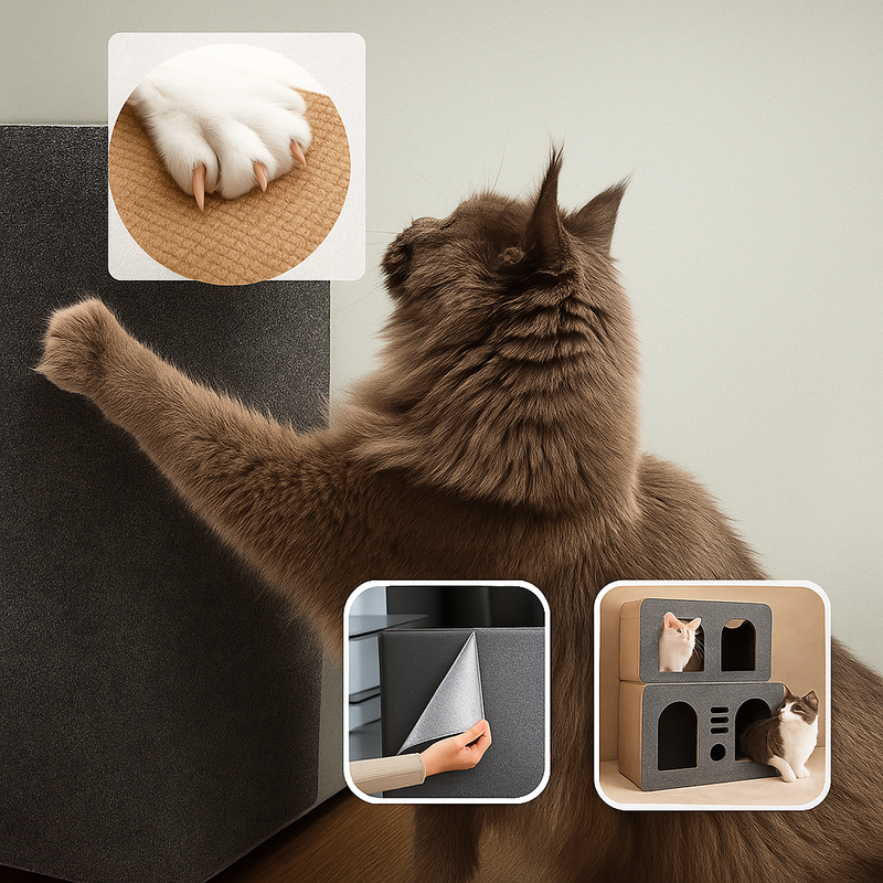 Carpete Adesivo Protetor para Unhas de Gato
